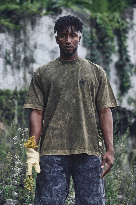 Camiseta Flordelpavimento Verde