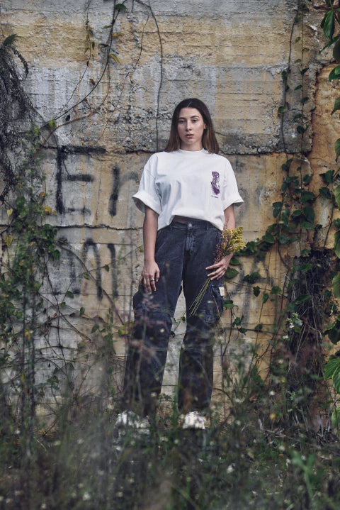 Camiseta Ashes  Blanca