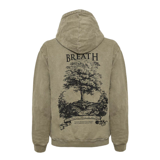 Hoodie Arbol  Verde