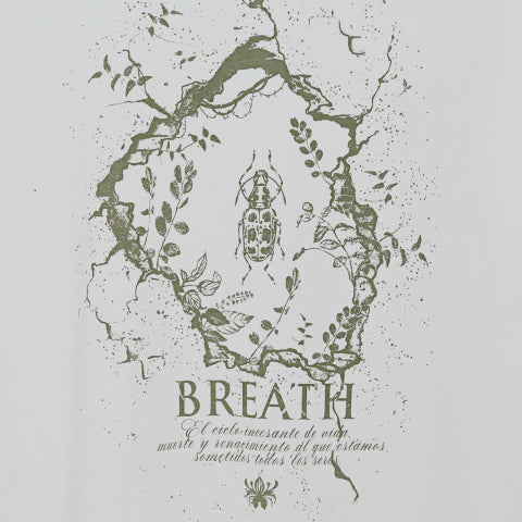 Camiseta Flordelpavimento  Cruda