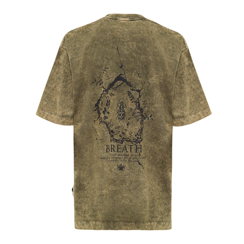 Camiseta Flordelpavimento  Verde