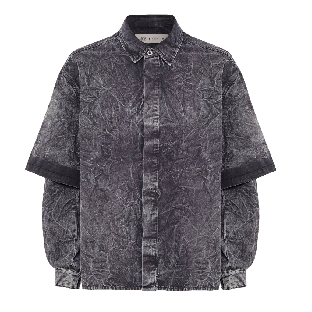 Camisa DoubleSleeve  BlackDenim